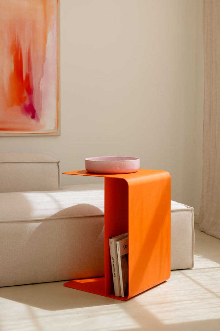 orange sidebord cosmo
