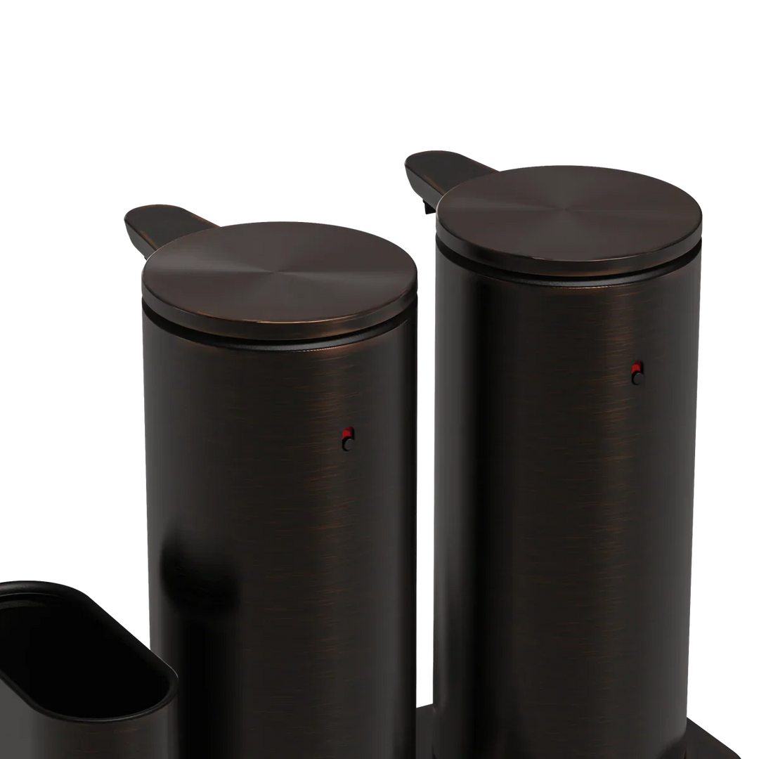 414ml Dobbelt Genopladelig Sensorpumpe med Holder