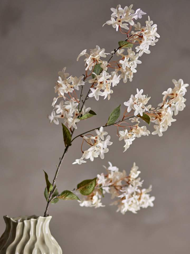 Myrtle Gren, Hvid, Kunstig Blomst