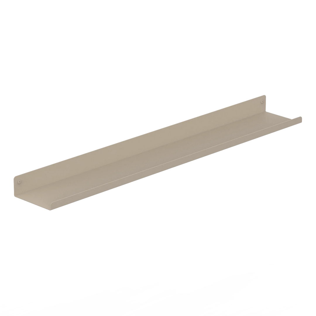 Skandinavisk minimalistisk hylde – VIENNA væghylde i stål med maksimal enkelhed