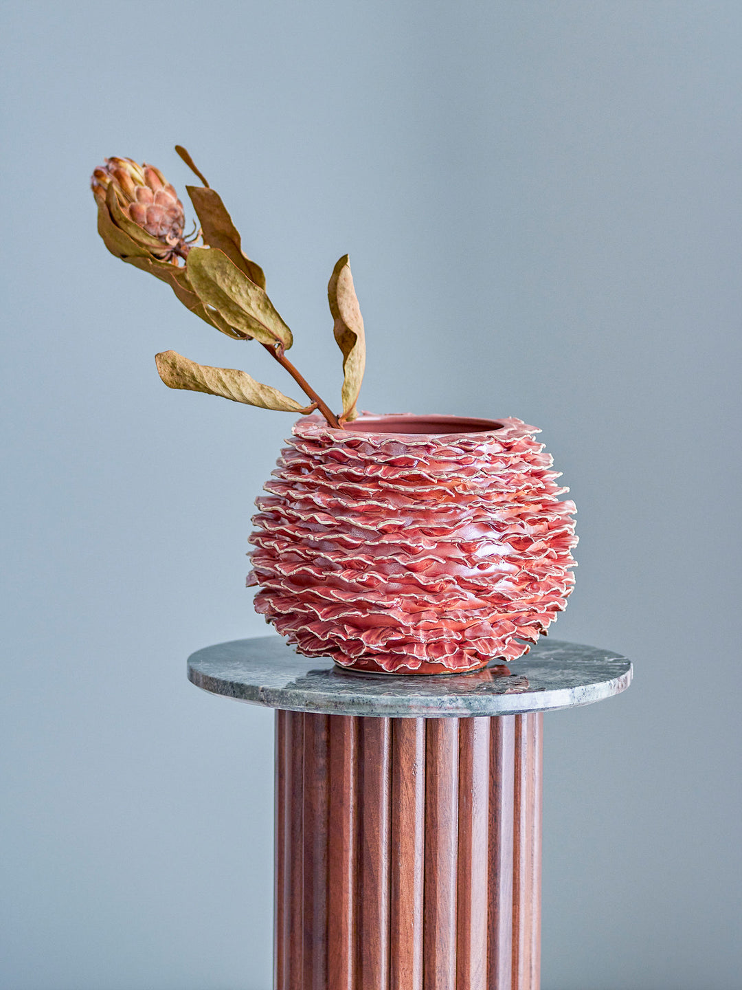 Morwen Vase, Rosa, Stentøj