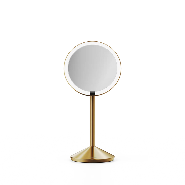 Miroir de voyage, miroir de maquillage - LED & grossissement