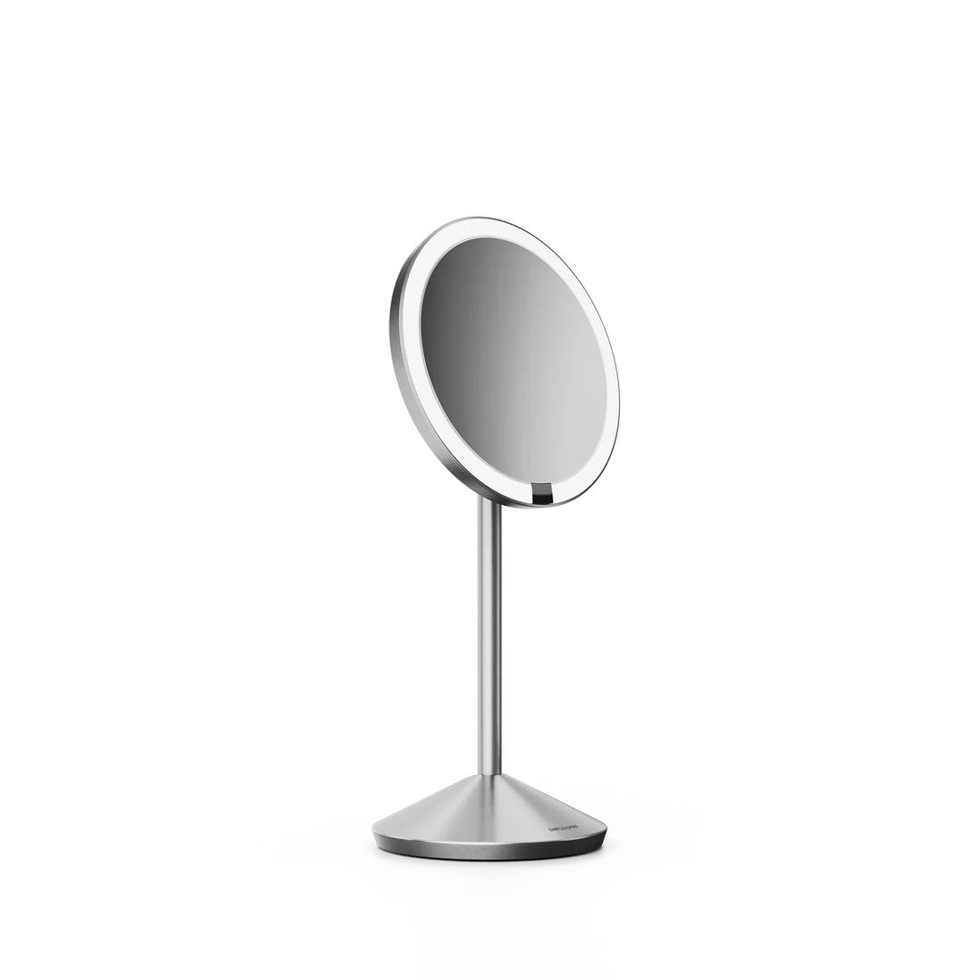 Miroir de voyage, miroir de maquillage - LED & grossissement