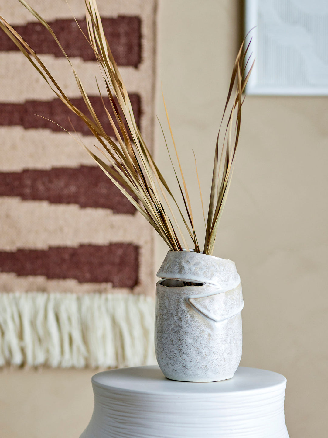 Abeera Vase, Natur, Stentøj