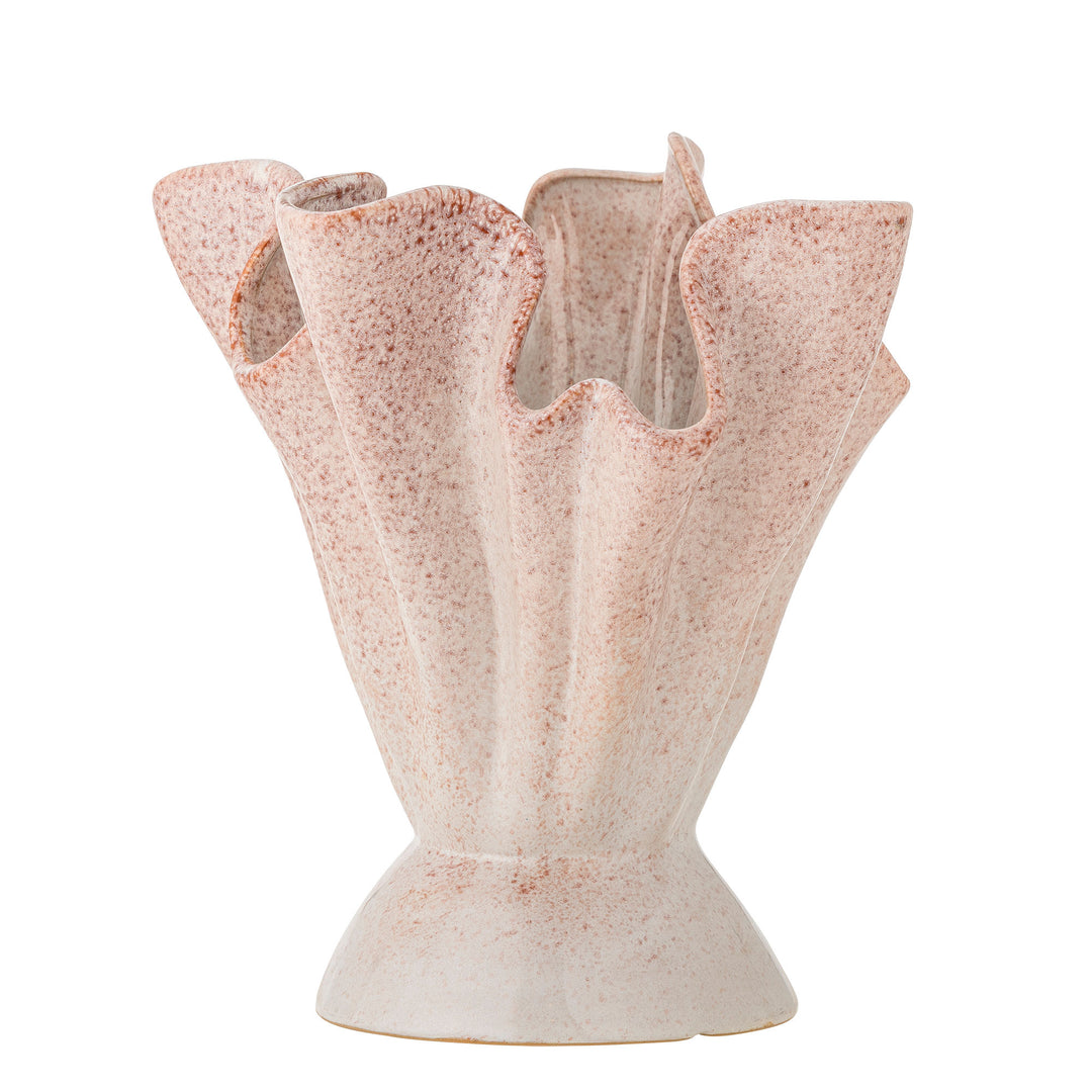 Plier Vase, Rosa, Stentøj