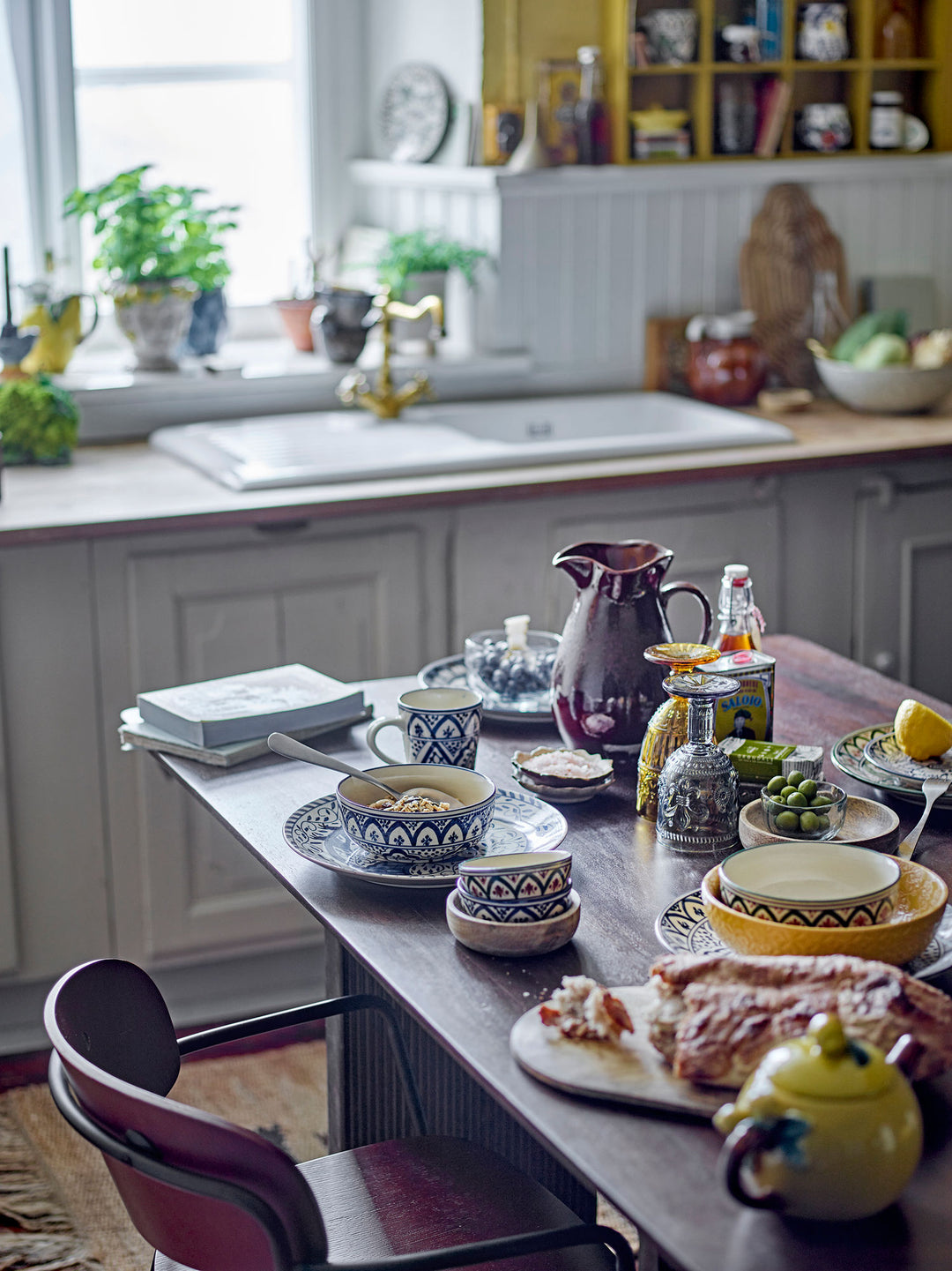 Milow Spisebord, Brun, Mango