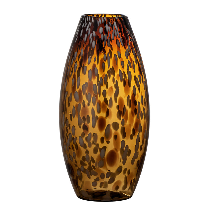 Daraz Vase, Brun, Glas