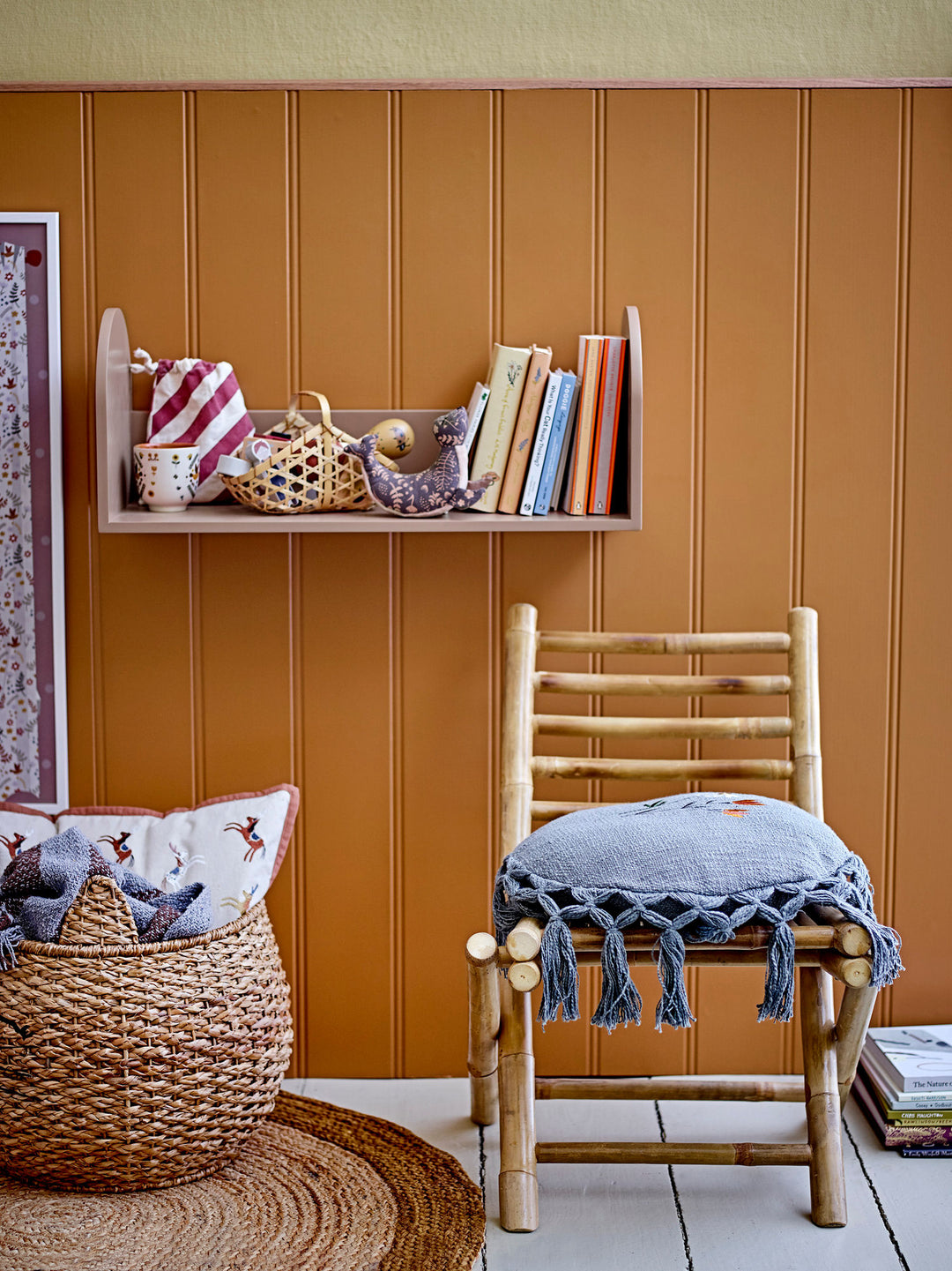 MINI Mini Sole Stol, Natur, Bambus