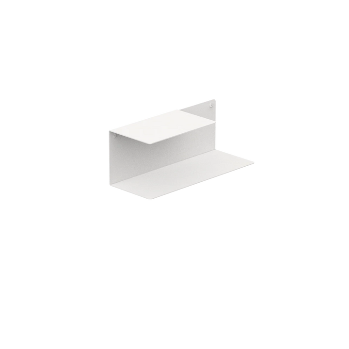 PORTO hylde i sort – stilfuld væghylde med to niveauer og eksklusivt udtryk