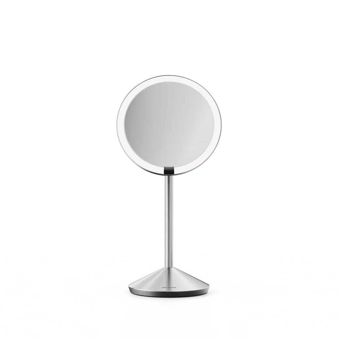 Miroir de voyage, miroir de maquillage - LED & grossissement