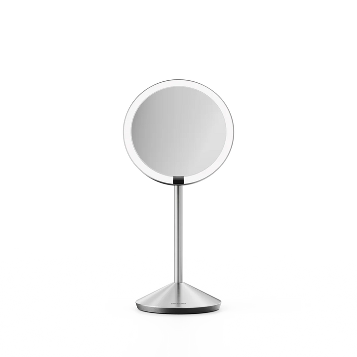 Miroir de voyage, miroir de maquillage - LED & grossissement