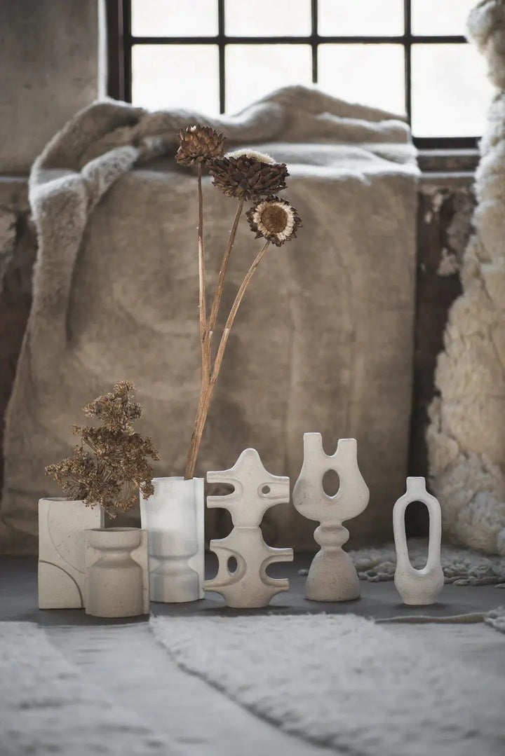 Alba S Vase - Beige
