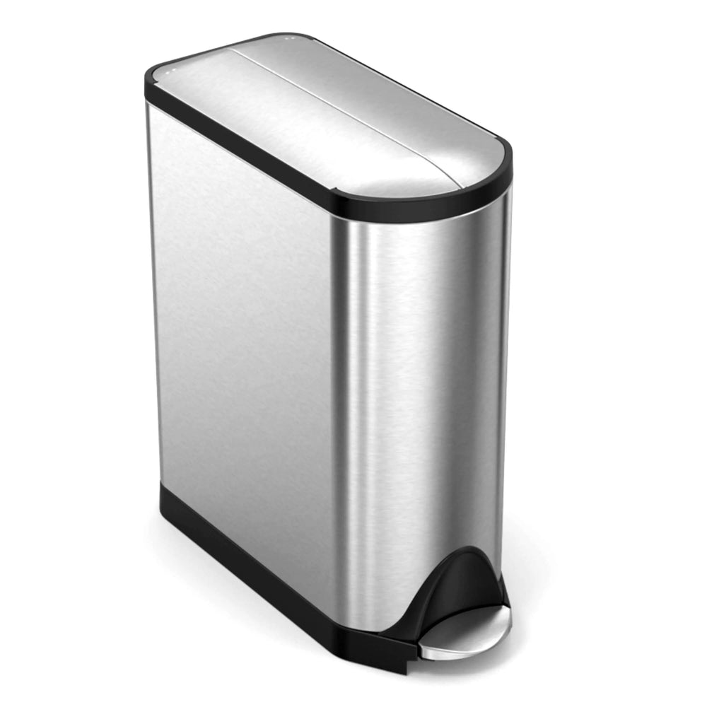 Doppel-Tretmülleimer von simplehuman zur Mülltrennung – Designstore